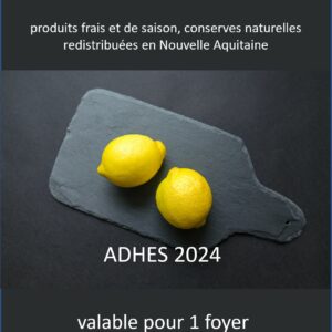 Adhésion 2024<br>valable pour 1 Personne physique